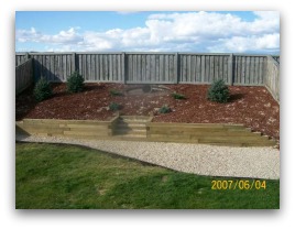 Slope with Retaining Wall Ideas