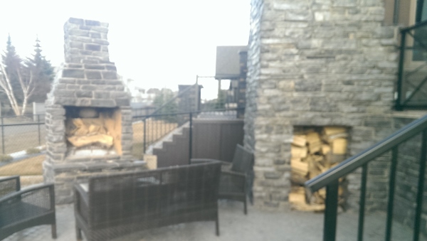 This patio and outdoor fireplace was actually a DIY project. There is nothing you can't accomplish if you set your mind to it.
