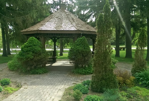 A gazebo is a great addition to any backyard. They provide shelter from the sun and the elements for a nice relaxing place to sit.